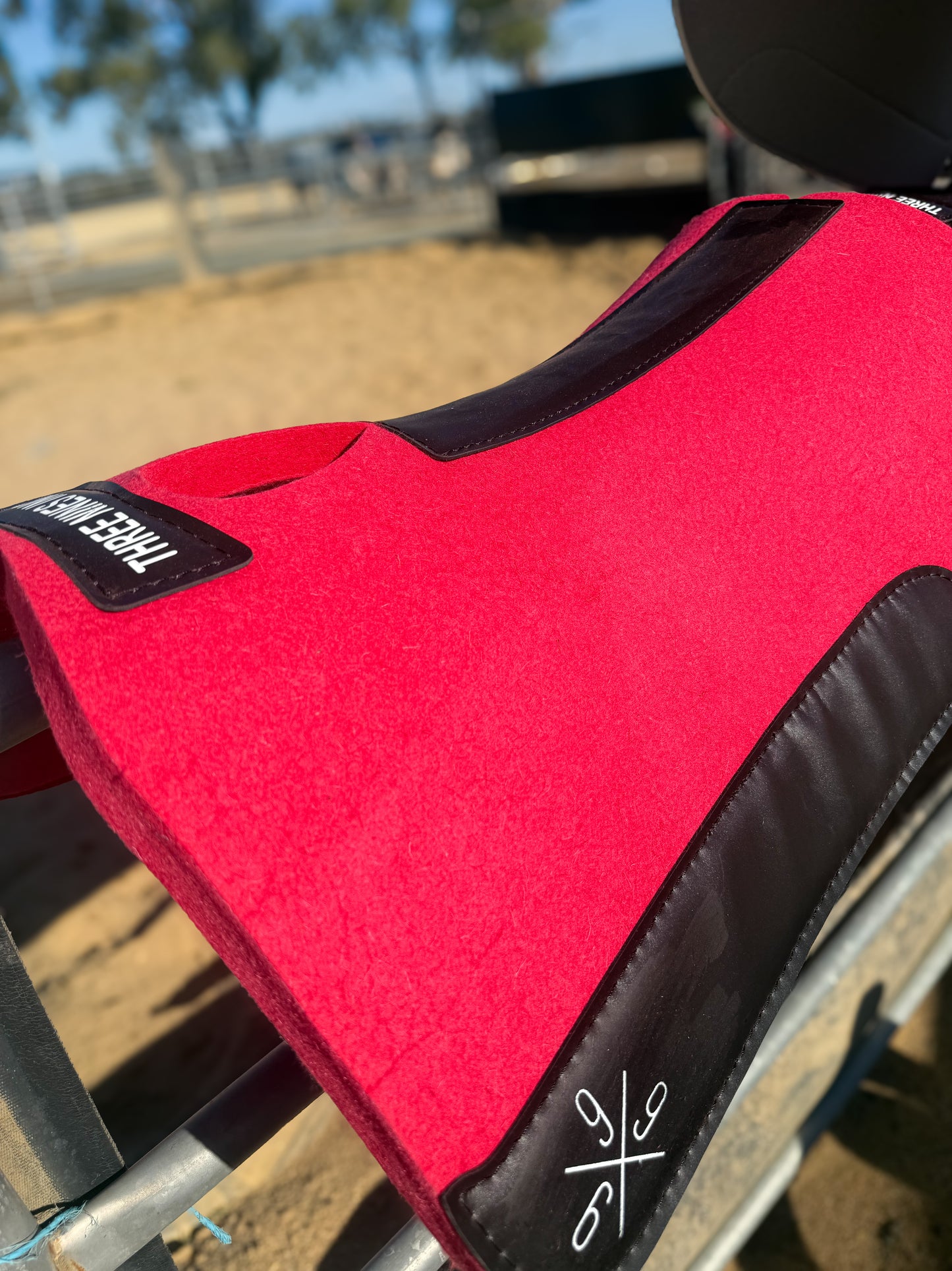 Rose three Nines Inc Saddle Pad