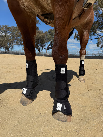 Equine sport bell boots