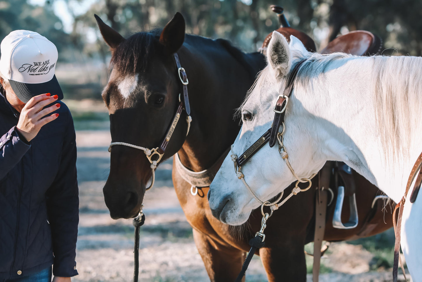 'We are not like you' cap.