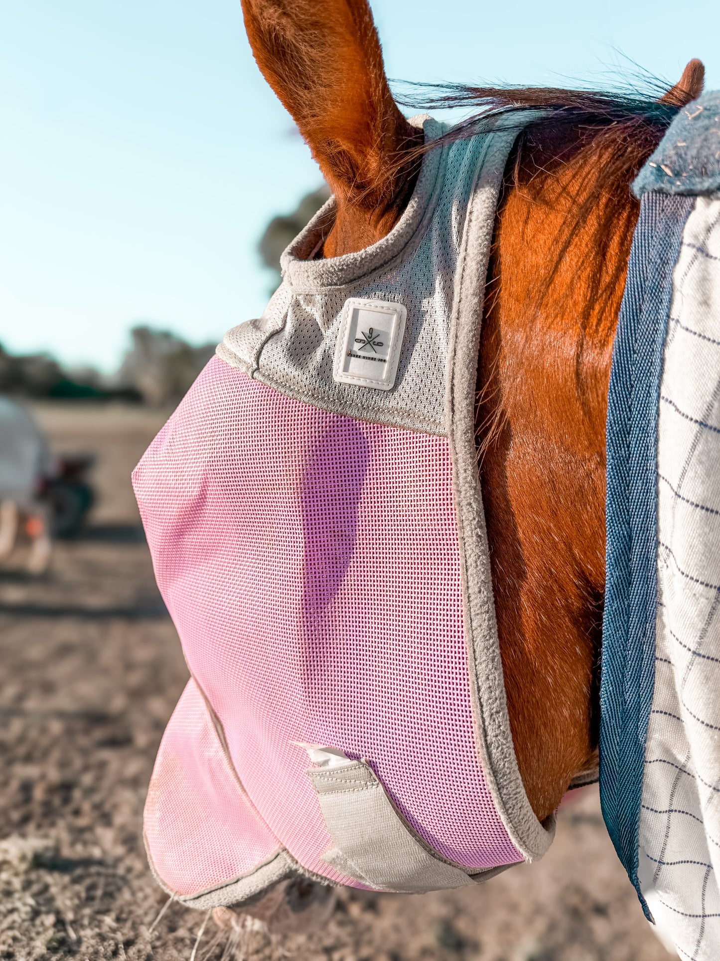 Three Nines inc. 'Stay on' Equine fly masks