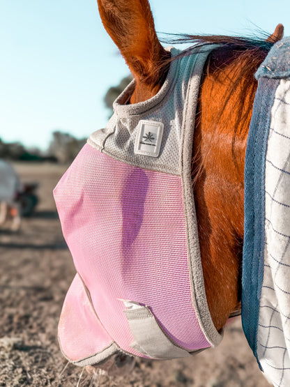 Three Nines inc. 'Stay on' Equine fly masks