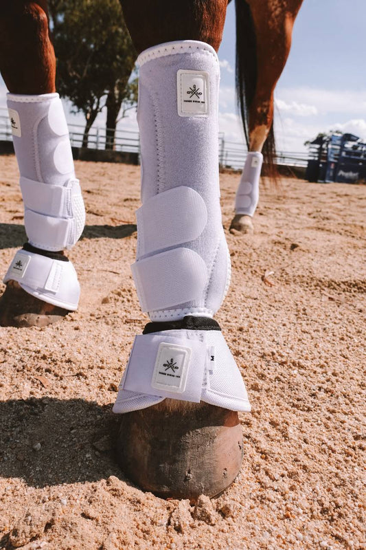 Equine sport bell boots