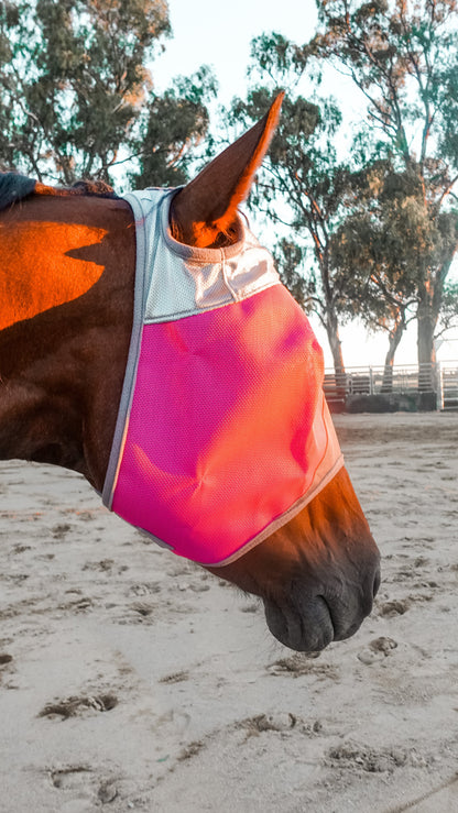 Three Nines inc. 'Stay on' Equine fly masks