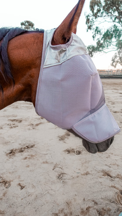 Three Nines inc. 'Stay on' Equine fly masks