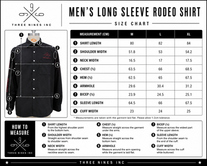 ‘The cowboy’ men’s rodeo shirt