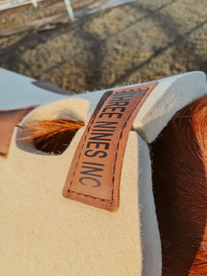 Saddle pad's. Round and Square cut