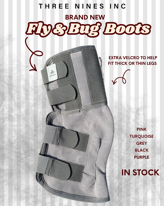 Three Nines inc. Equine fly boots - pack of 4