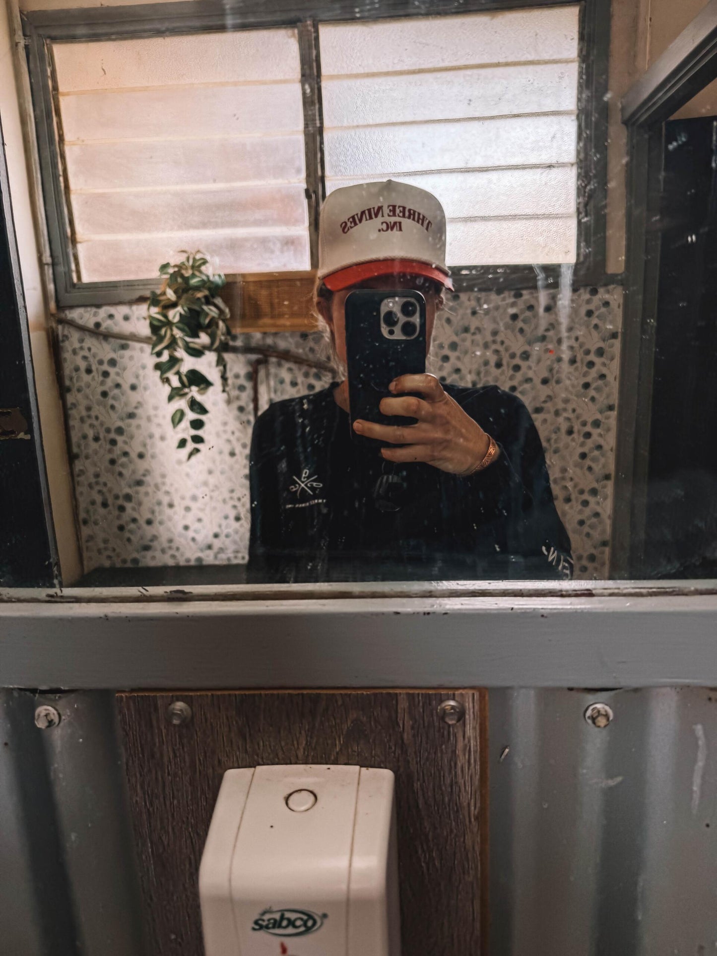 Three Nines Inc rope cap red